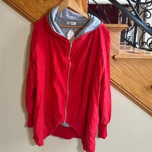 Volcano Jacket Size XXL Red with Gray Lining New With Tag